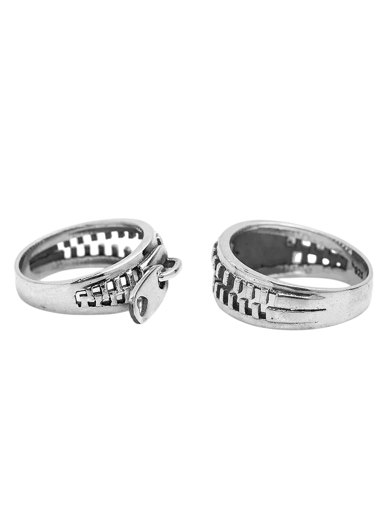 Unzipped Illusion Metal Ring - Image 5