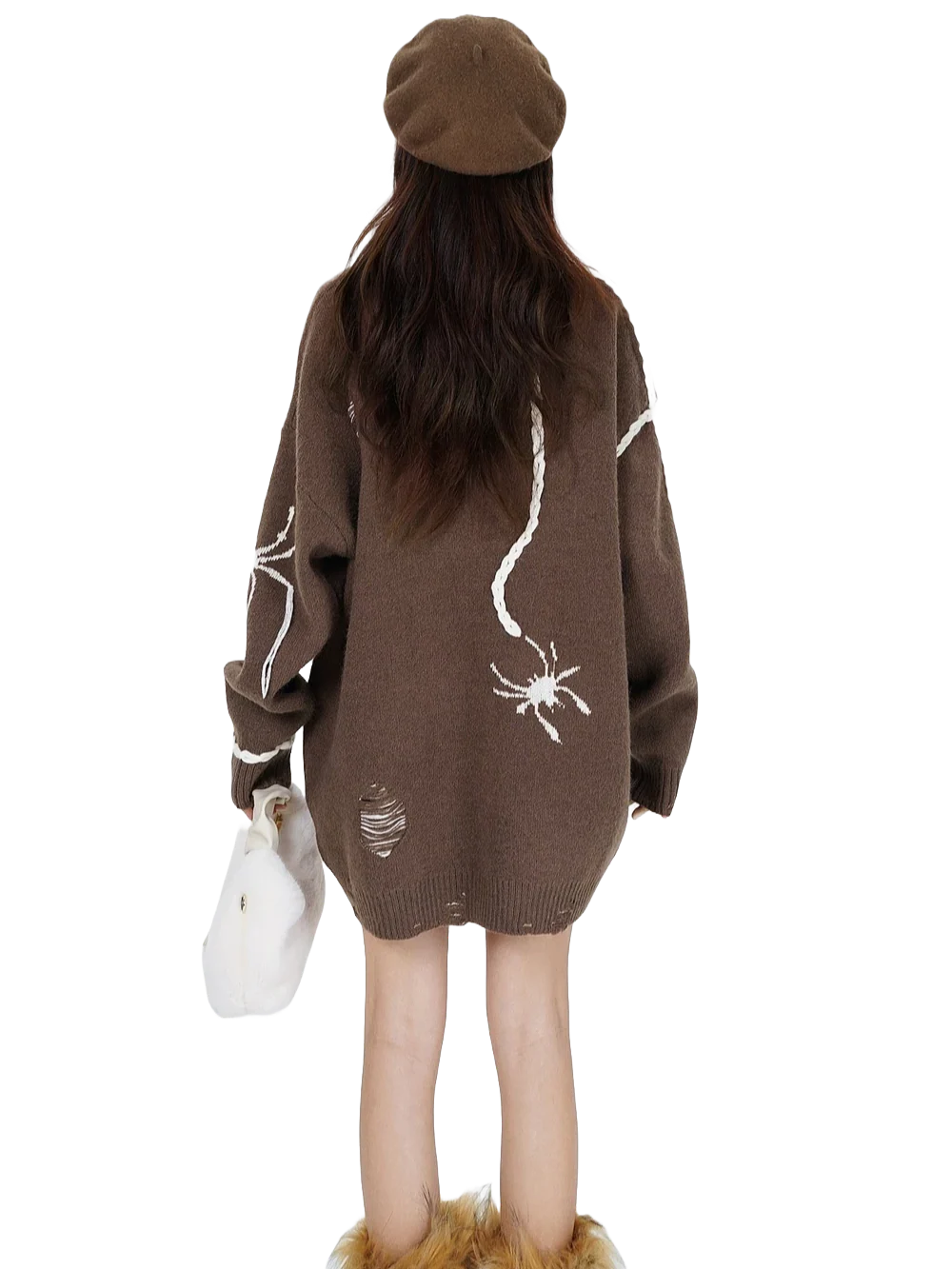 'Venom' Oversized Knit Sweater - Image 7